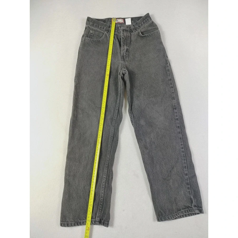 Vintage Old Navy Jeans Boys 12 Gray‎ Straight Leg Denim Regular Fit Y2K 2001